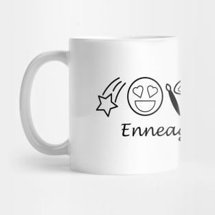 Enneagram 4 T-Shirt | Enneagram Type 4 | Individualist | Creatives | Enneagram Gifts | Unisex - Men & Women's Tee Mug